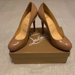Christian Louboutin Nude Simple Pump size 38.5